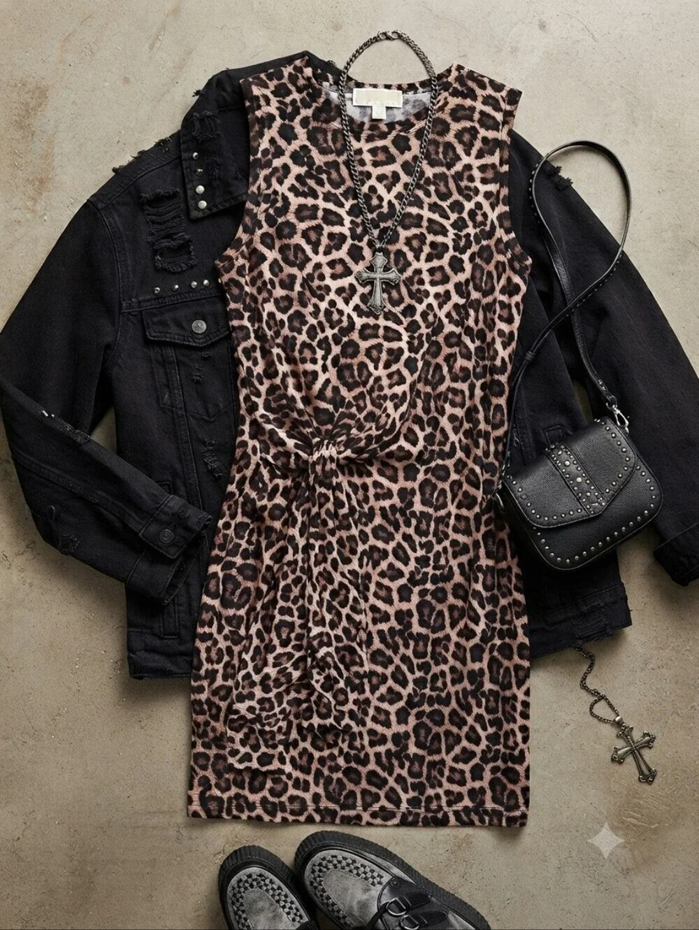 Michael Kors Animal Print Tank Dress
